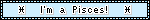 Blinkie for the Pisces astrological sign